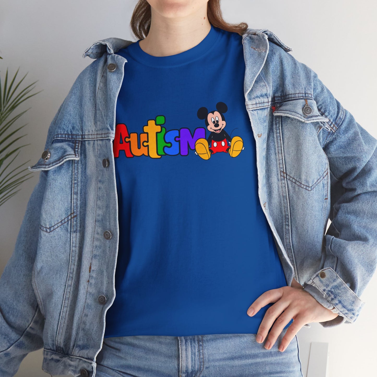 Autism Awareness Kids Tee — Colorful Puzzle Letters Design