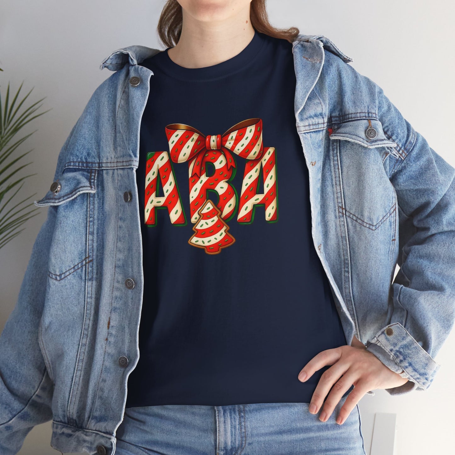 ABA Lil Debbie Christmas Tree Cake Tee — ABA Holiday Dessert Graphic T-Shirt