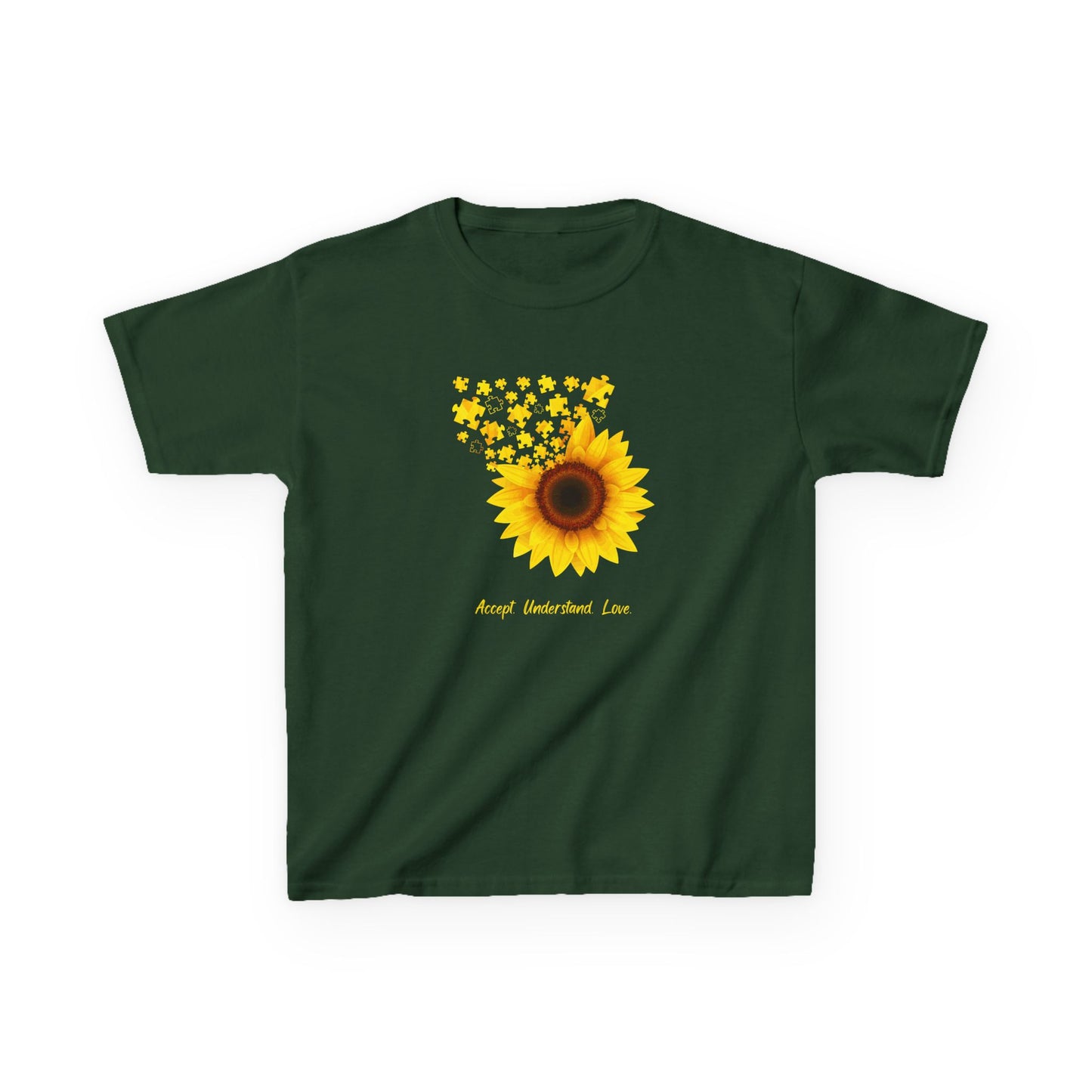 Sunflower Kids Tee - Bright & Cheerful Cotton T-Shirt