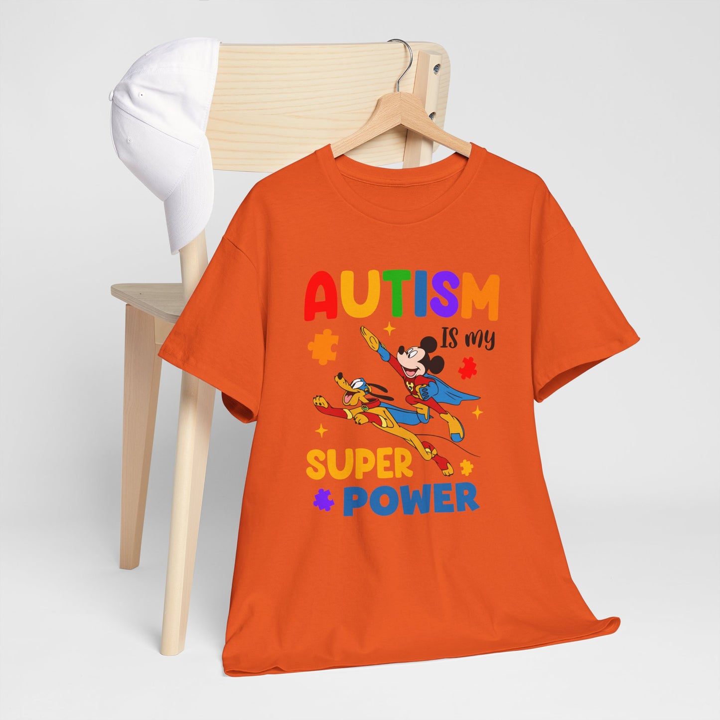 Autism Is My Superpower Tee — Colorful Autism Awareness Kids Shirt