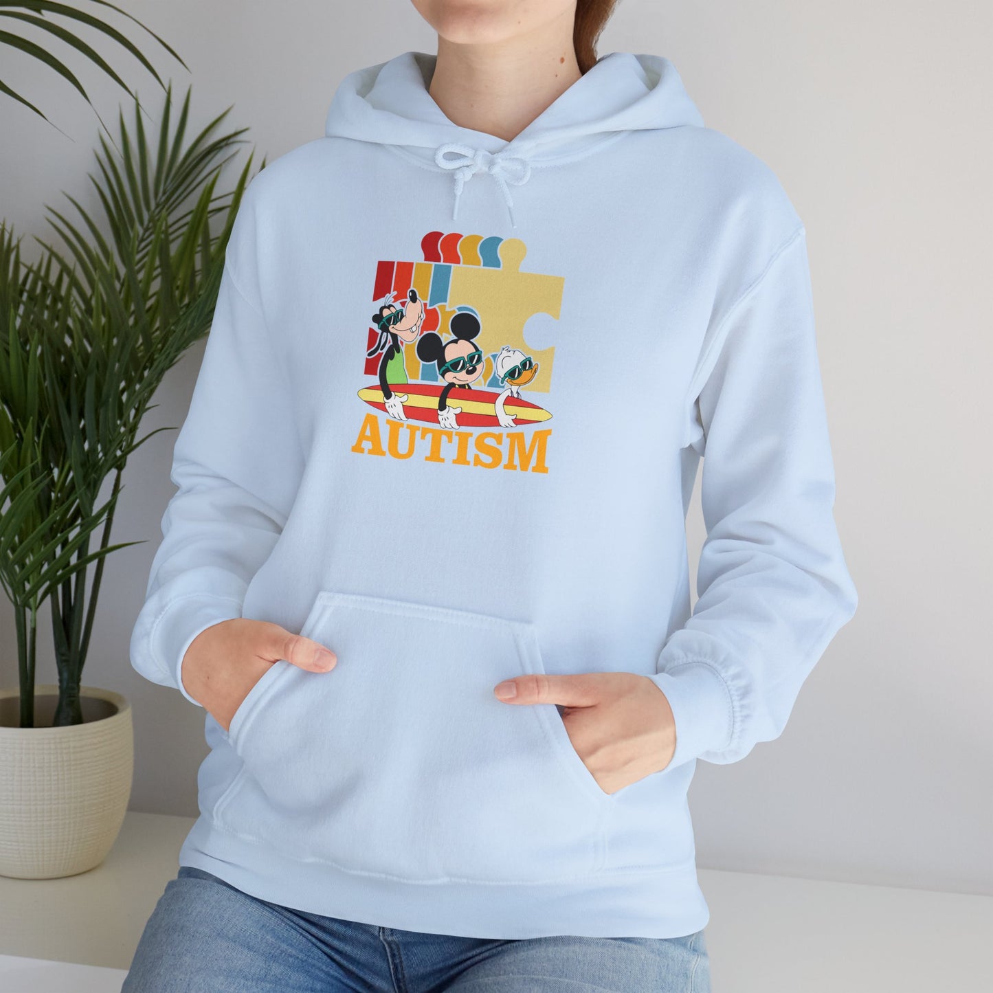 Autism Awareness Puzzle Hoodie — Colorful Support Design
