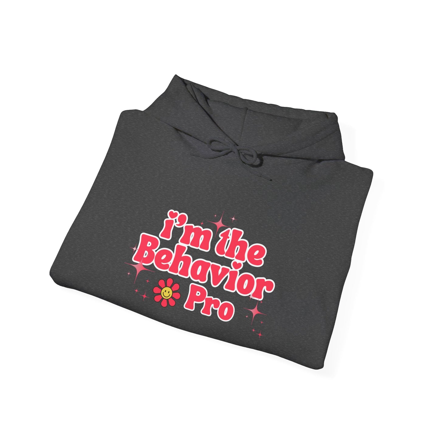 Behavior Pro Hoodie — Retro Flower "I'm the Behavior Pro"