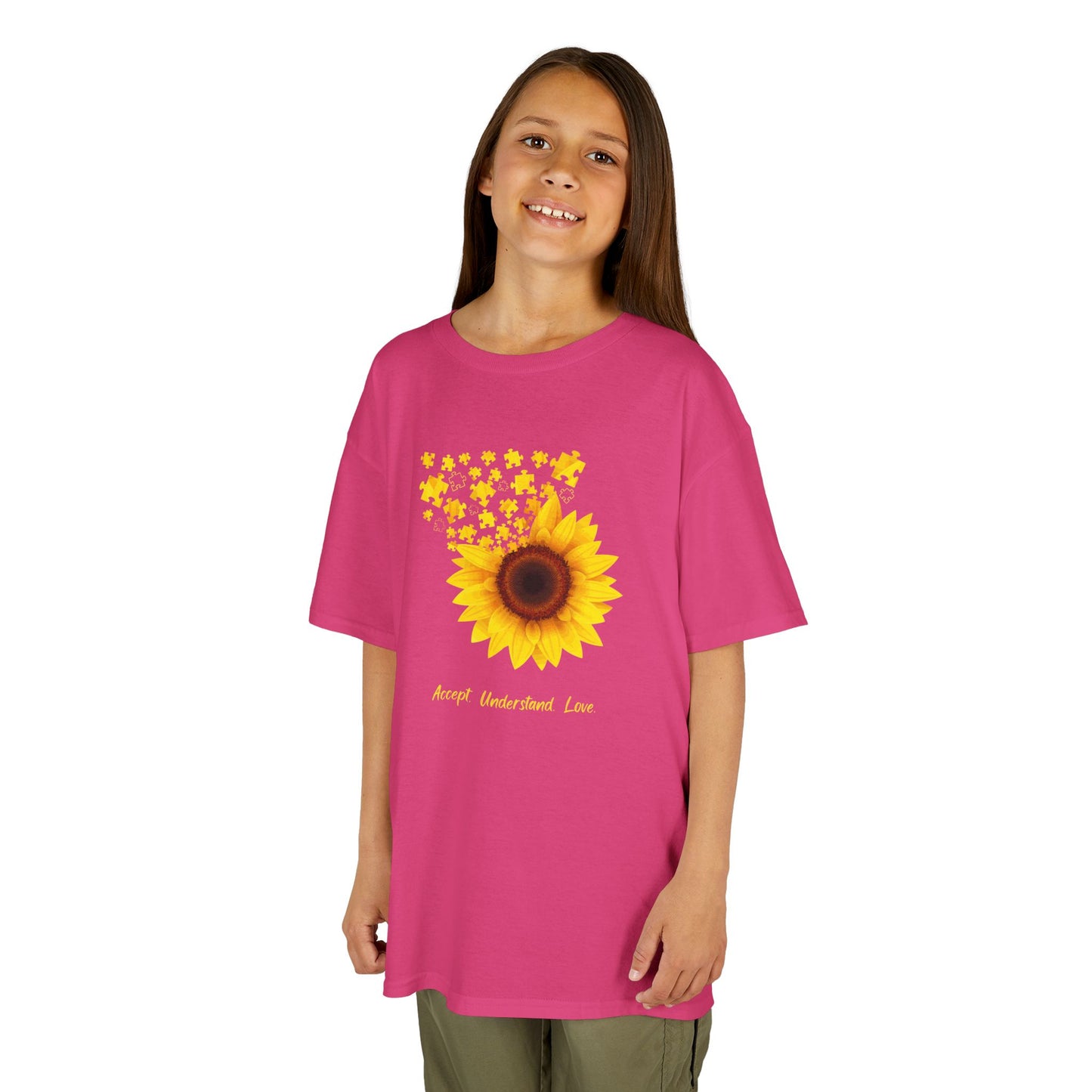 Sunflower Kids Tee - Bright & Cheerful Cotton T-Shirt