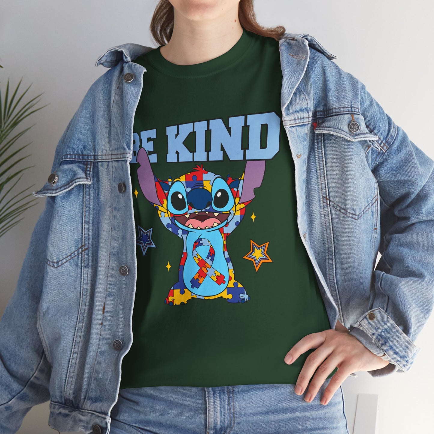 Be Kind Graphic Tee — Cute Stitch Character T‑Shirt for Kids & Fans