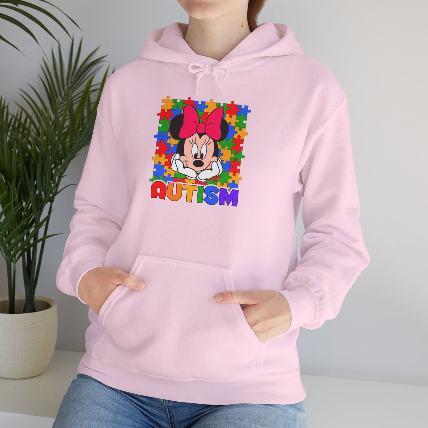 Autism Puzzle Heart Hoodie — Colorful Awareness Sweatshirt