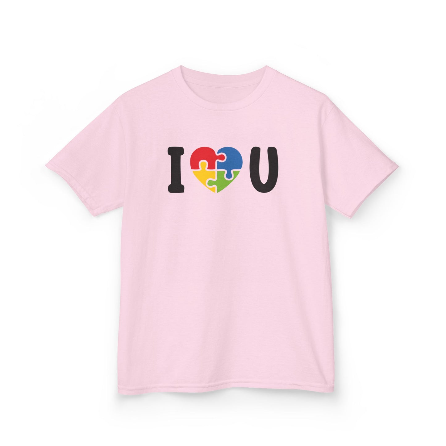 Colorful Puzzle Love Kids Tee