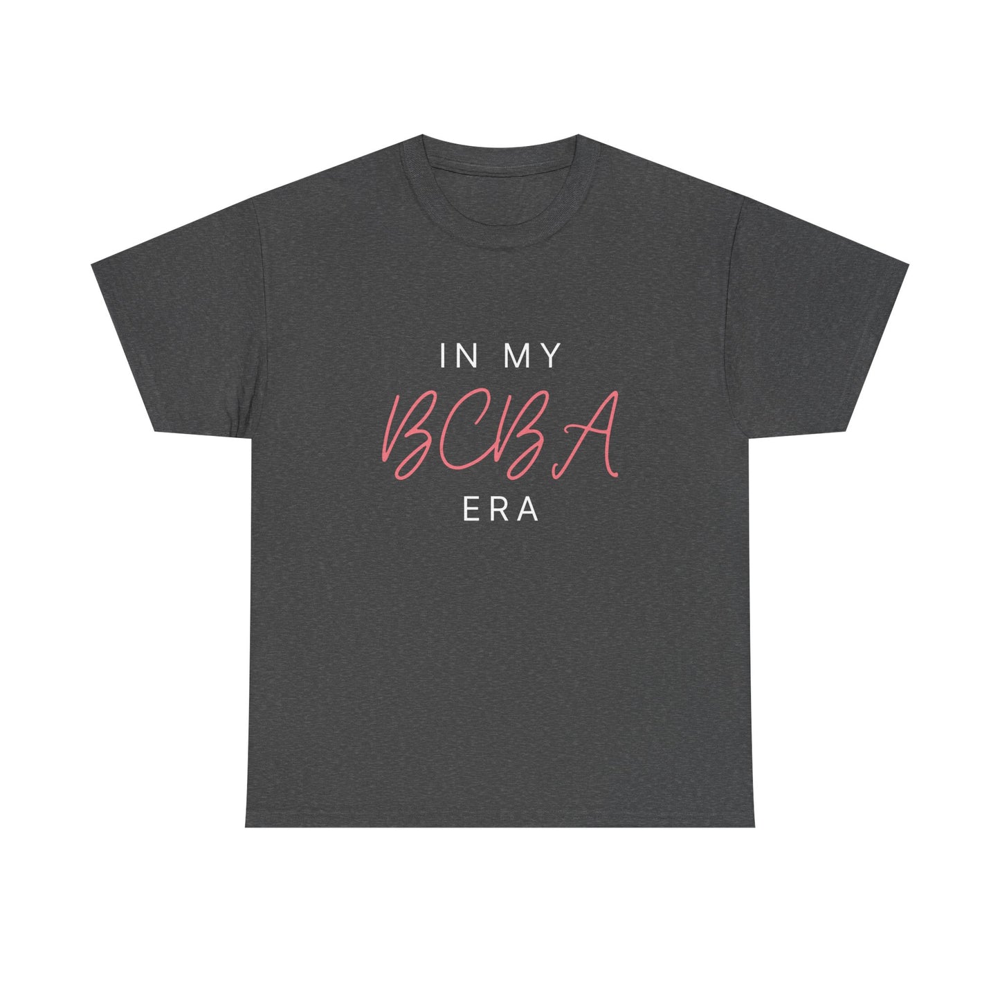 Unisex Heavy Cotton Tee - Inspirational 'In My BCBA Era' T-Shirt for Growth and Empowerment