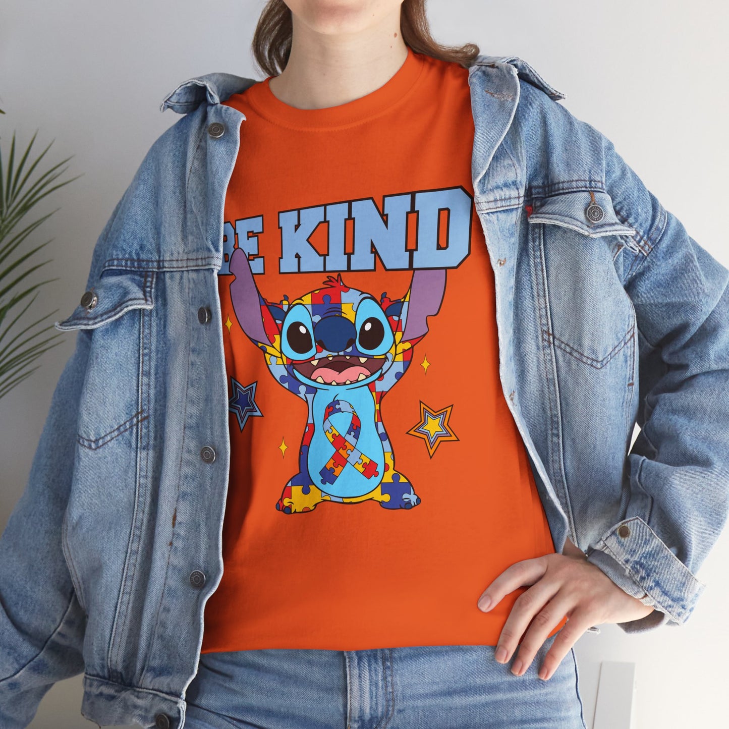 Be Kind Graphic Tee — Cute Stitch Character T‑Shirt for Kids & Fans