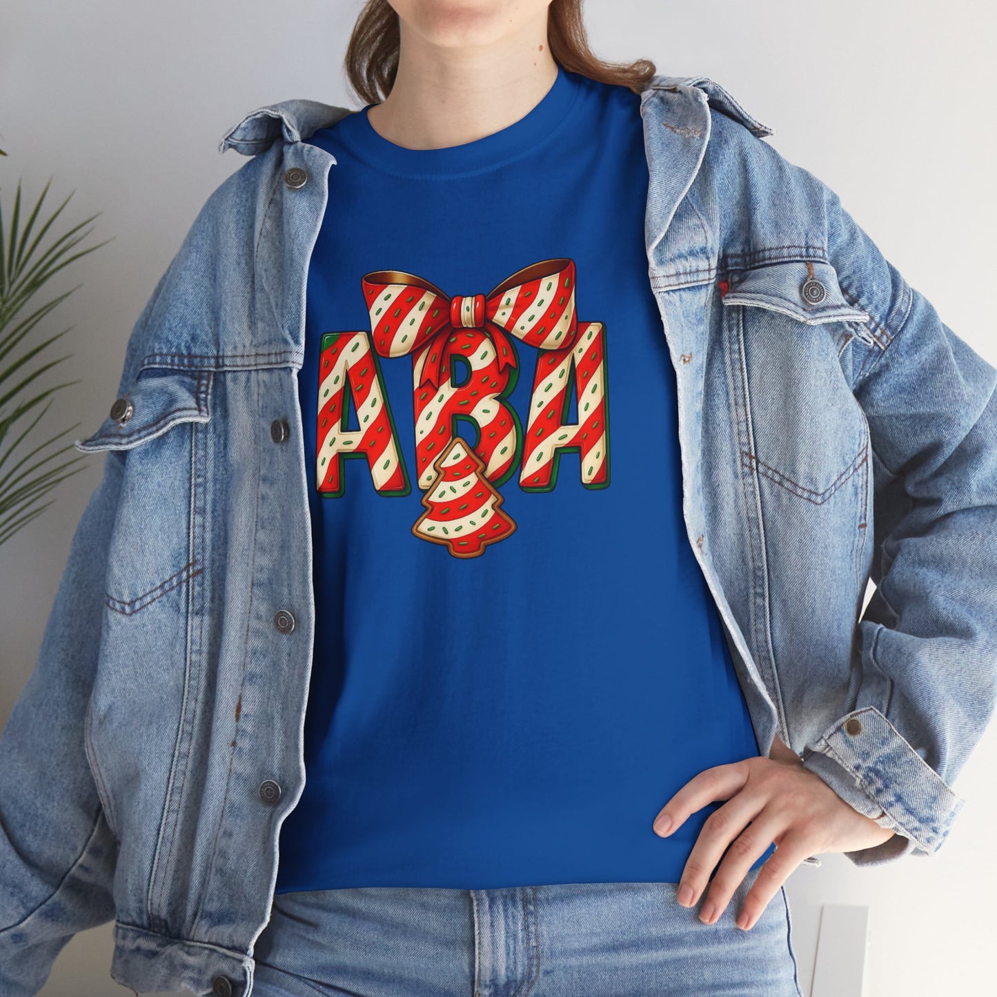 ABA Lil Debbie Christmas Tree Cake Tee — ABA Holiday Dessert Graphic T-Shirt