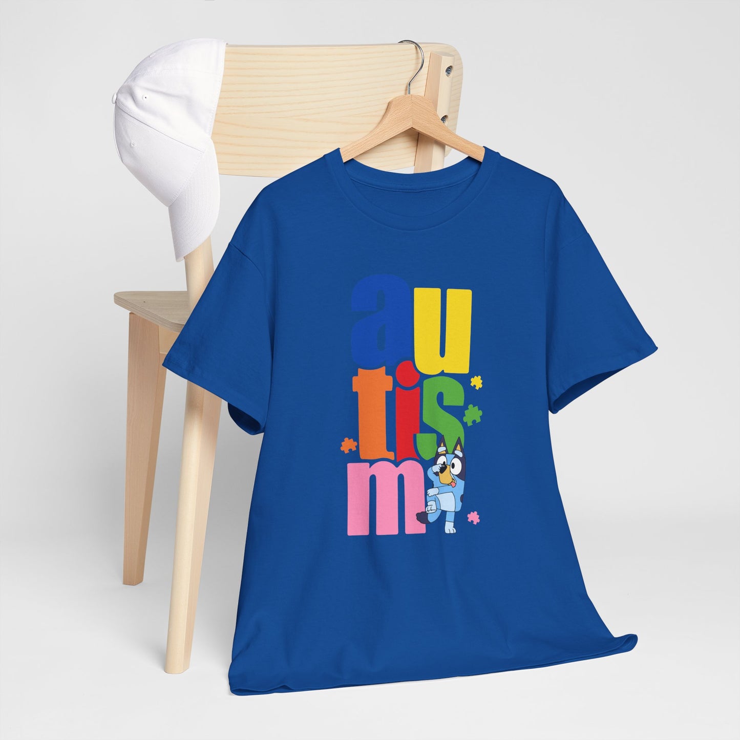 Autism Colorful Letters Kids T‑Shirt — Support & Awareness Tee