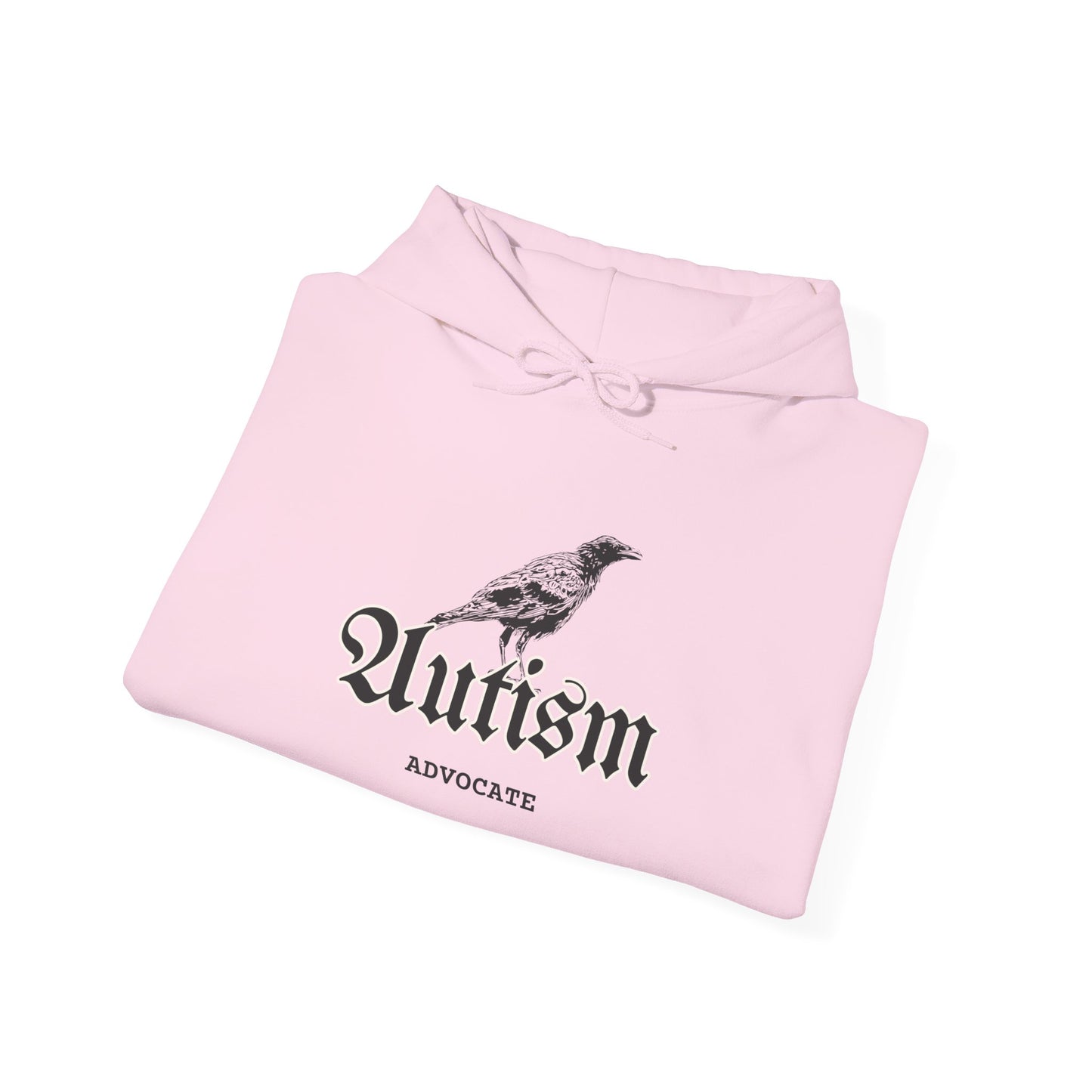 Autism Advocate Hoodie — Raven Graphic Comfort Pullover
