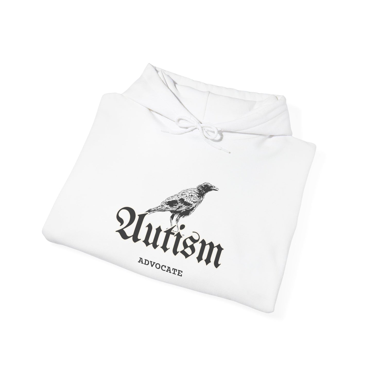 Autism Advocate Hoodie — Raven Graphic Comfort Pullover