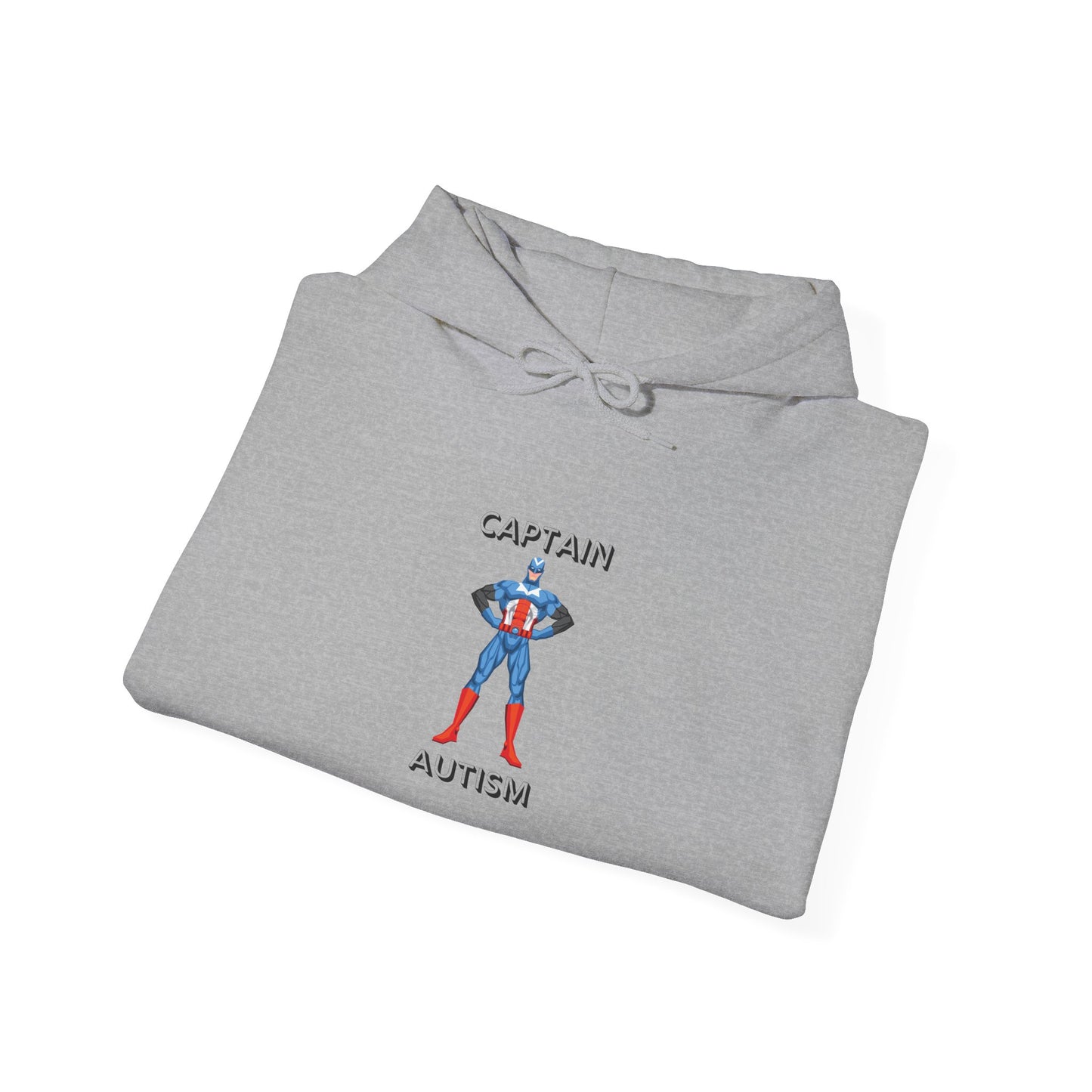 Captain Autism Hooded Sweatshirt