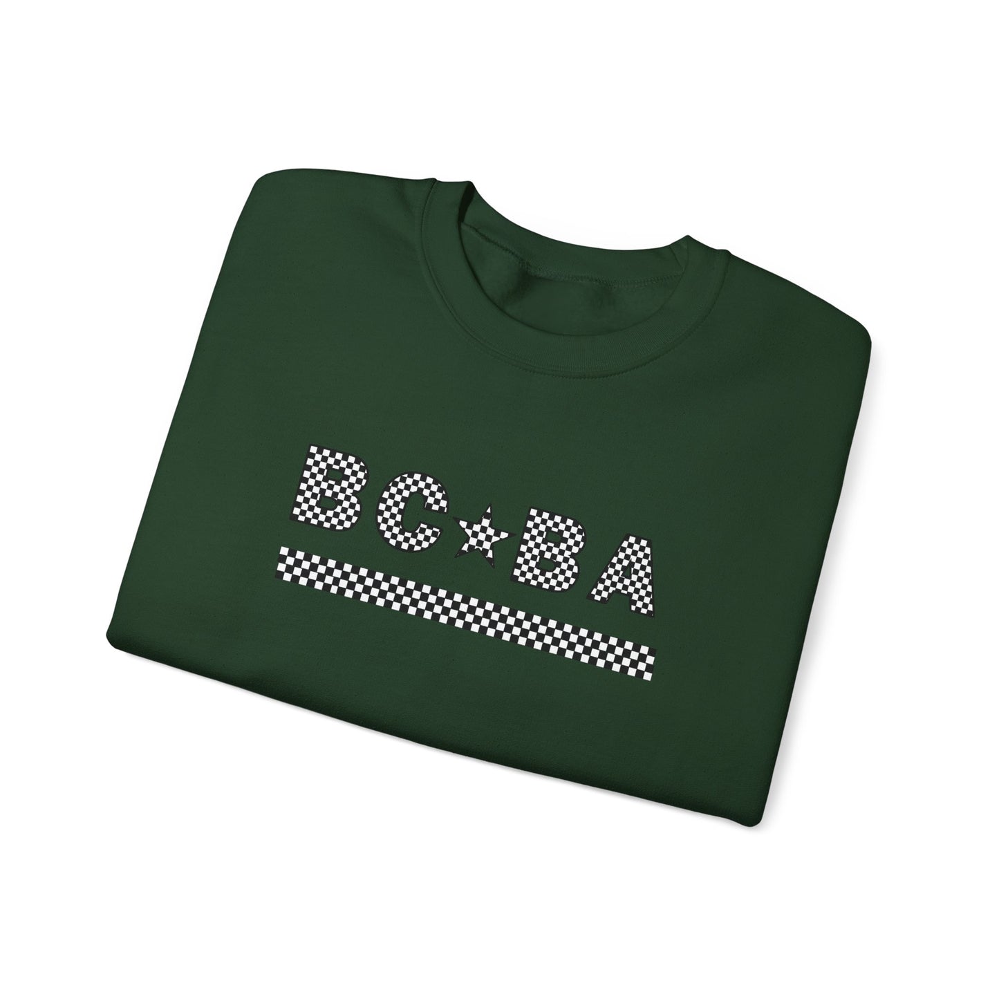 BCBA Star Checkerboard Crewneck Sweatshirt