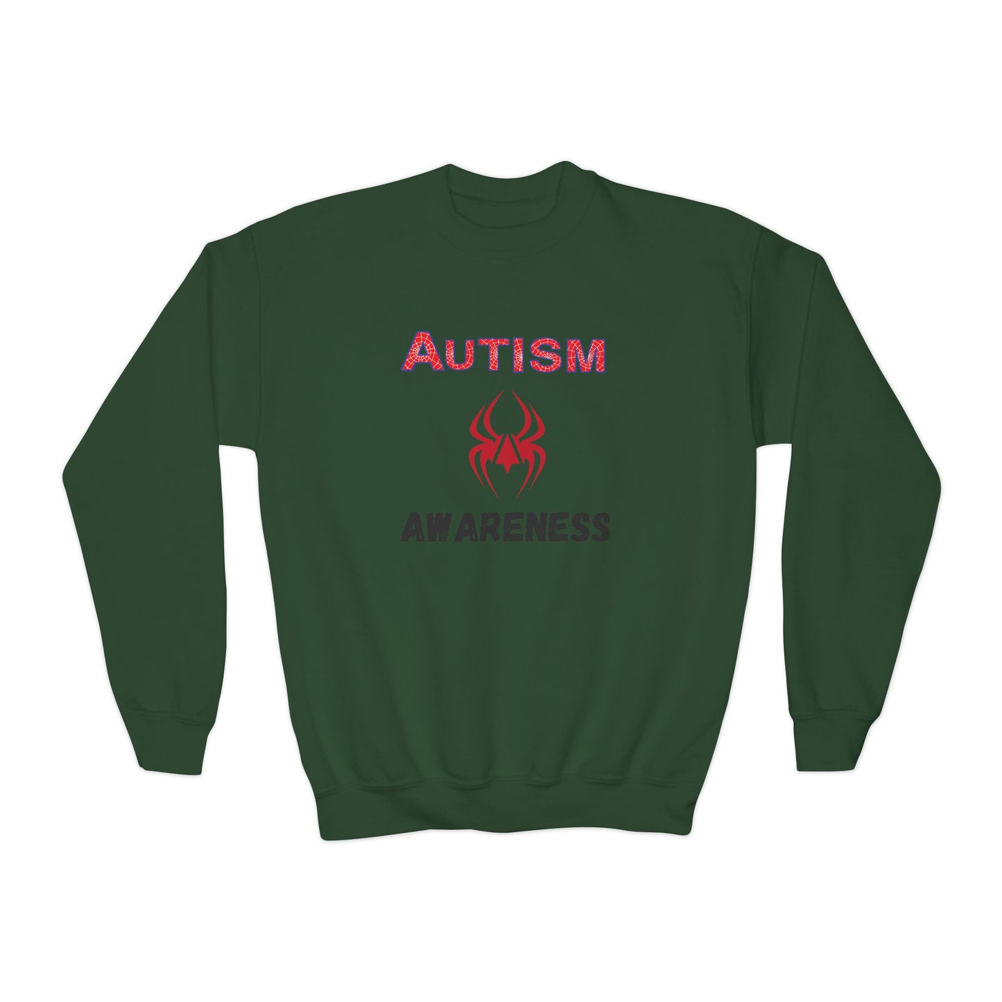 Autism Awareness Youth Crewneck Sweatshirt