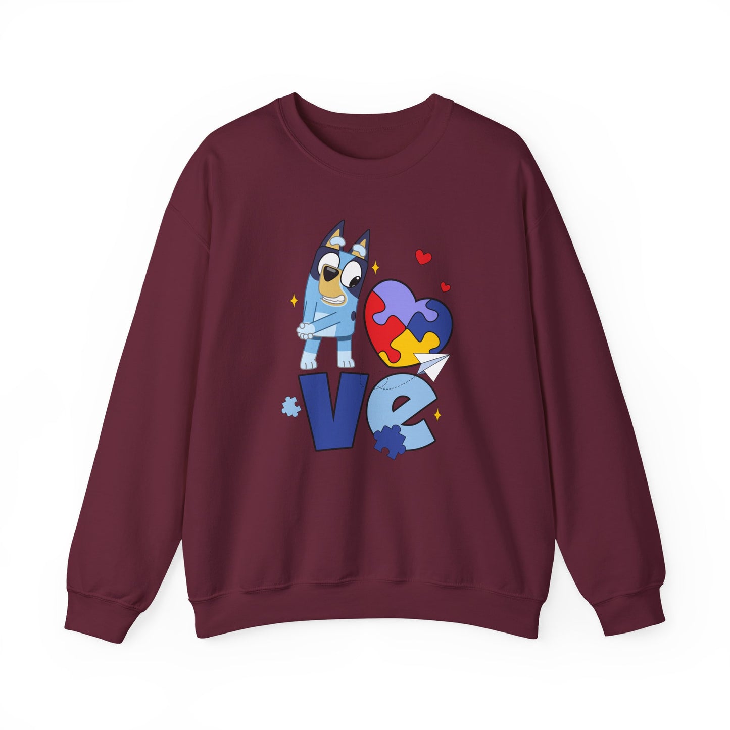 Love Puzzle Crewneck Sweatshirt