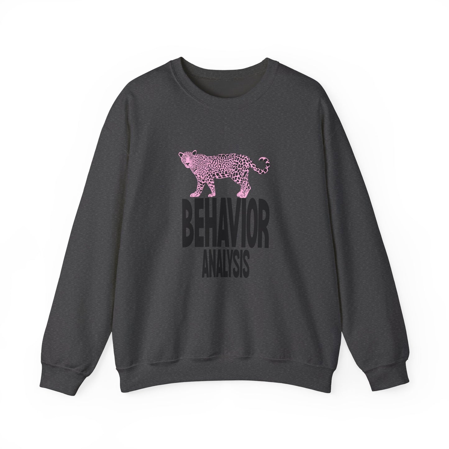 Behavior Analysis Leopard Crewneck Sweatshirt for Animal Lovers