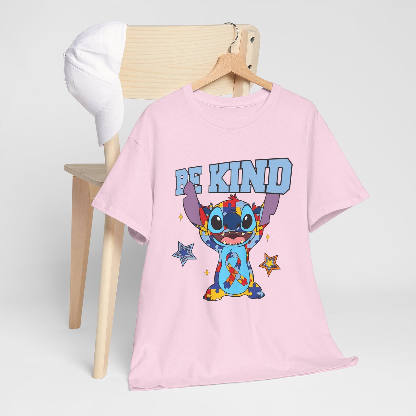 Be Kind Graphic Tee — Cute Stitch Character T‑Shirt for Kids & Fans