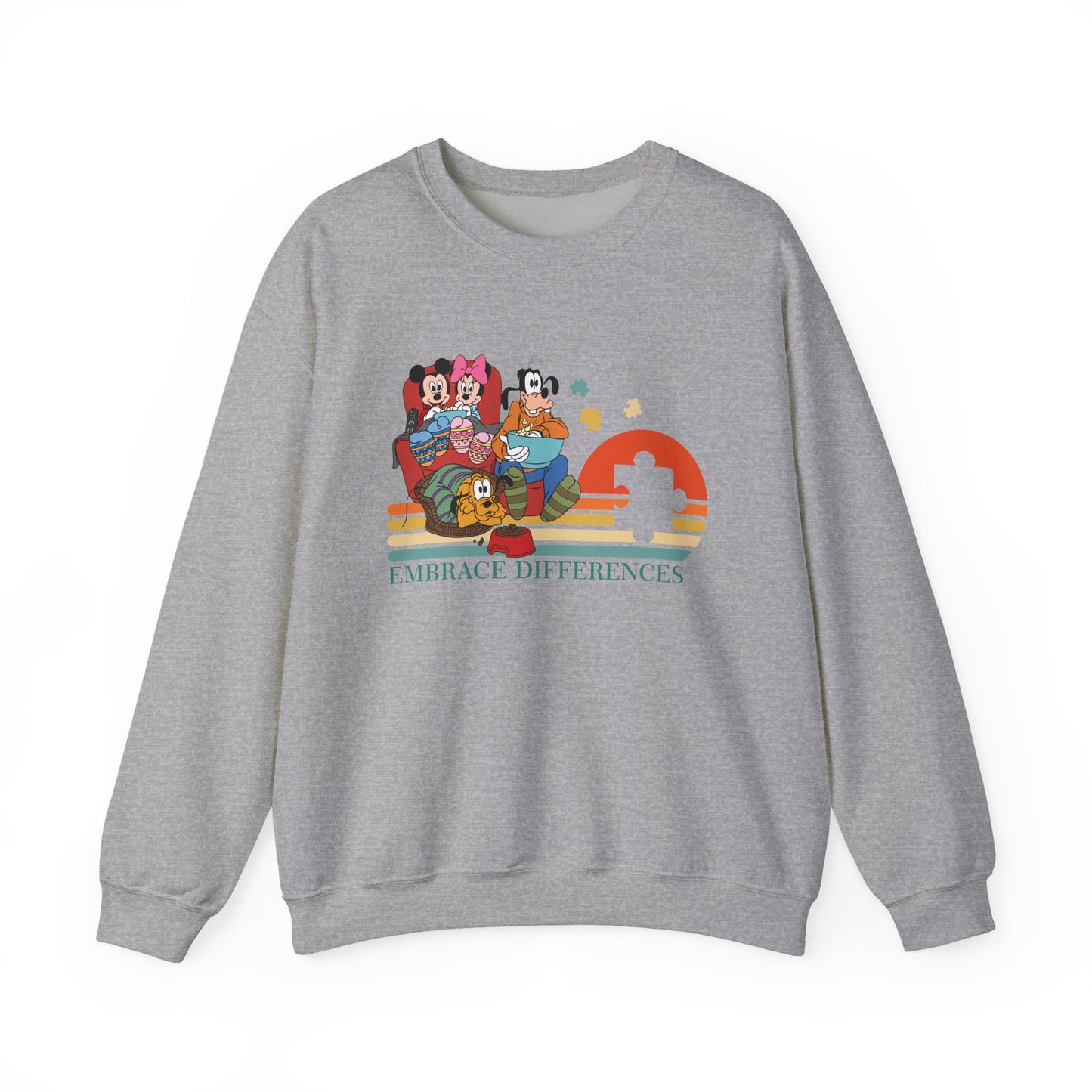 Embrace Differences Crewneck Sweatshirt