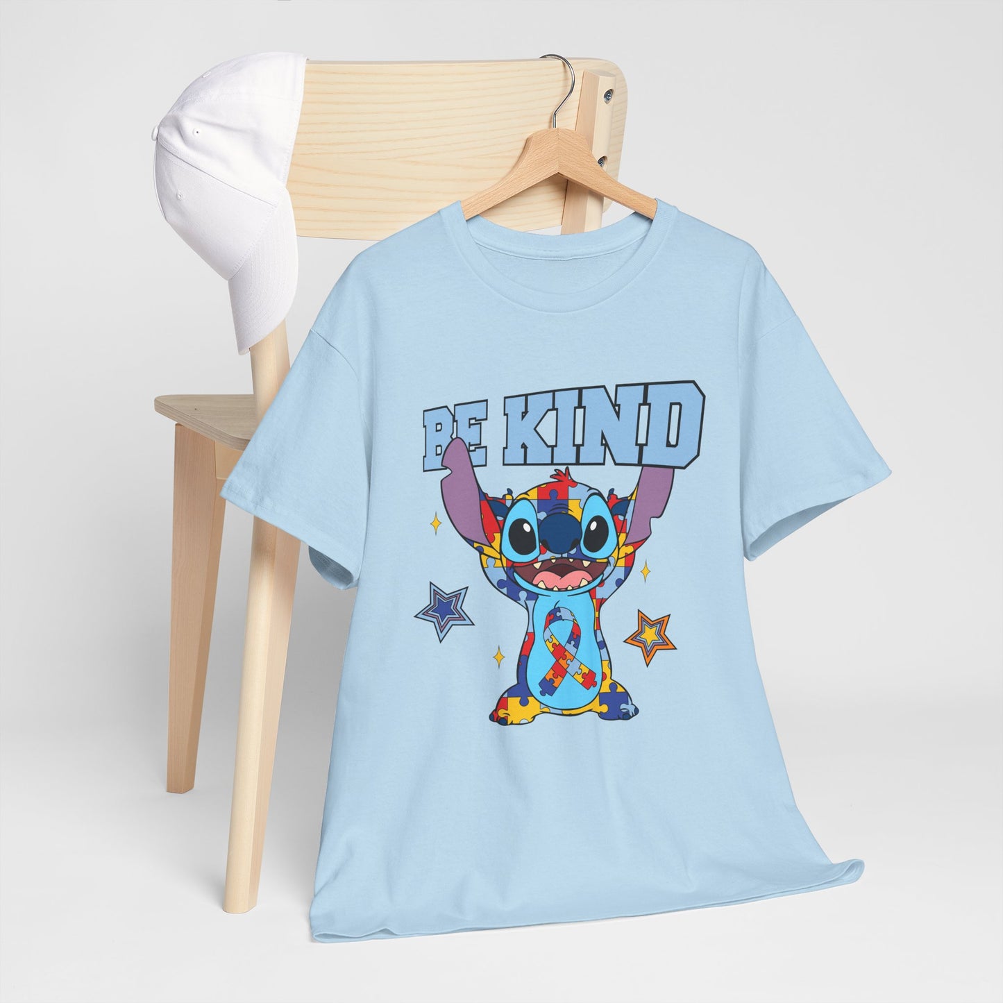 Be Kind Graphic Tee — Cute Stitch Character T‑Shirt for Kids & Fans