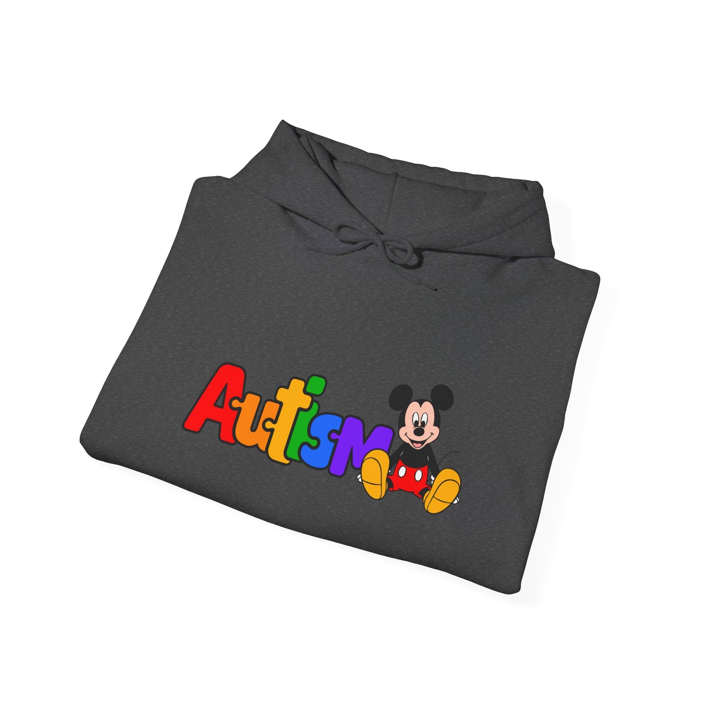 Autism Pride Hoodie — Colorful Puzzle Logo Sweatshirt
