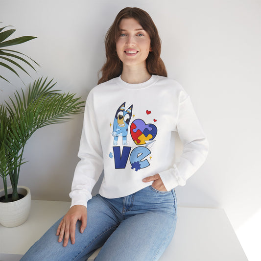 Love Puzzle Crewneck Sweatshirt