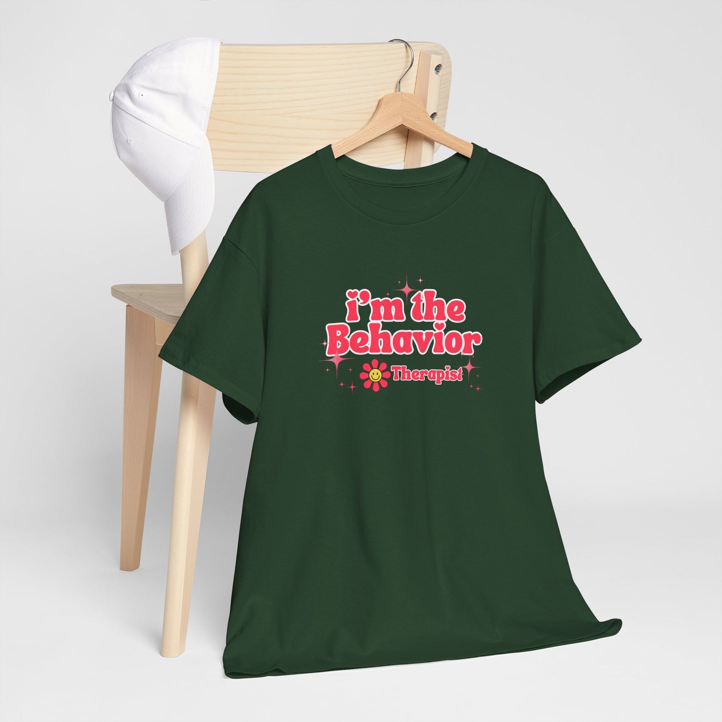 I'm the Behavior Therapist Unisex Heavy Cotton Tee