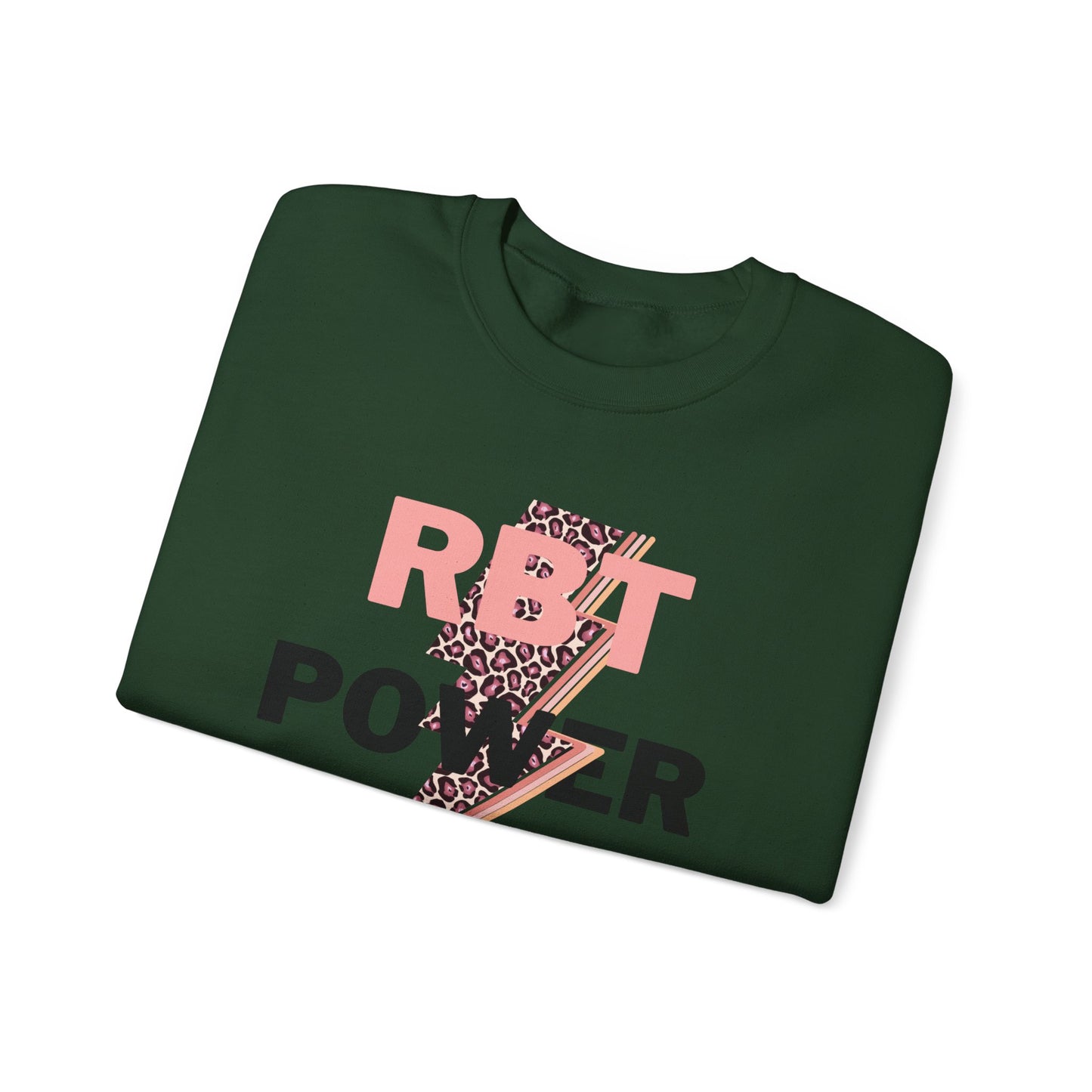 RBT Power Crewneck Sweatshirt – Retro Lightning Graphic