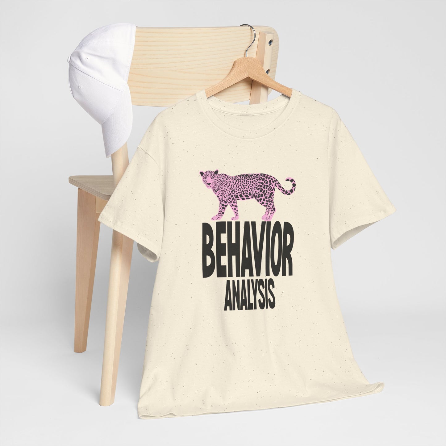 Behavior Analysis Unisex Heavy Cotton Tee - Creative Animal Print T-Shirt