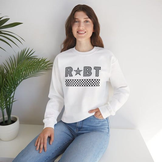 RBT Star Checkered Crewneck Sweatshirt