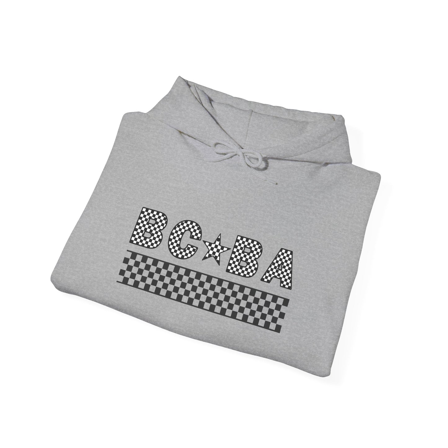 BCBA Star Checkered Hooded Sweatshirt