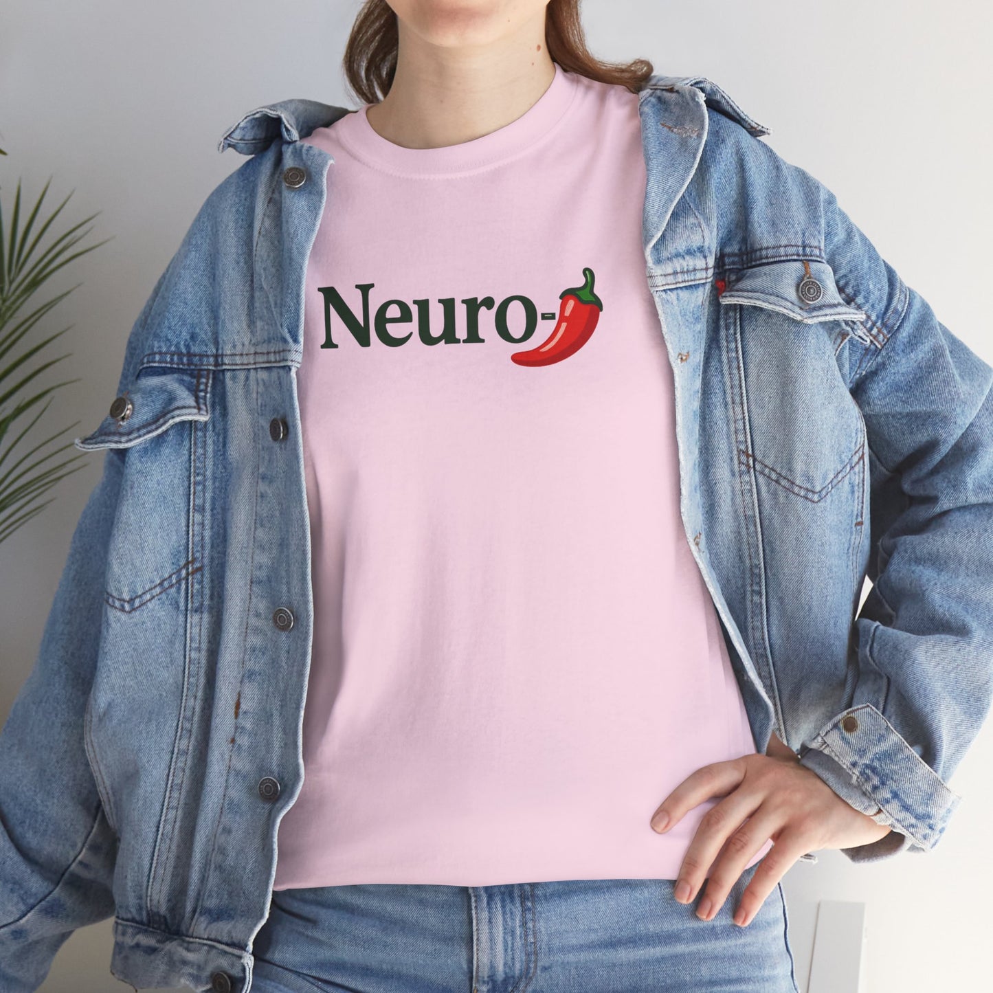 Neuro Chili Unisex Heavy Cotton Tee - Fun & Unique T-Shirt for Casual Wear