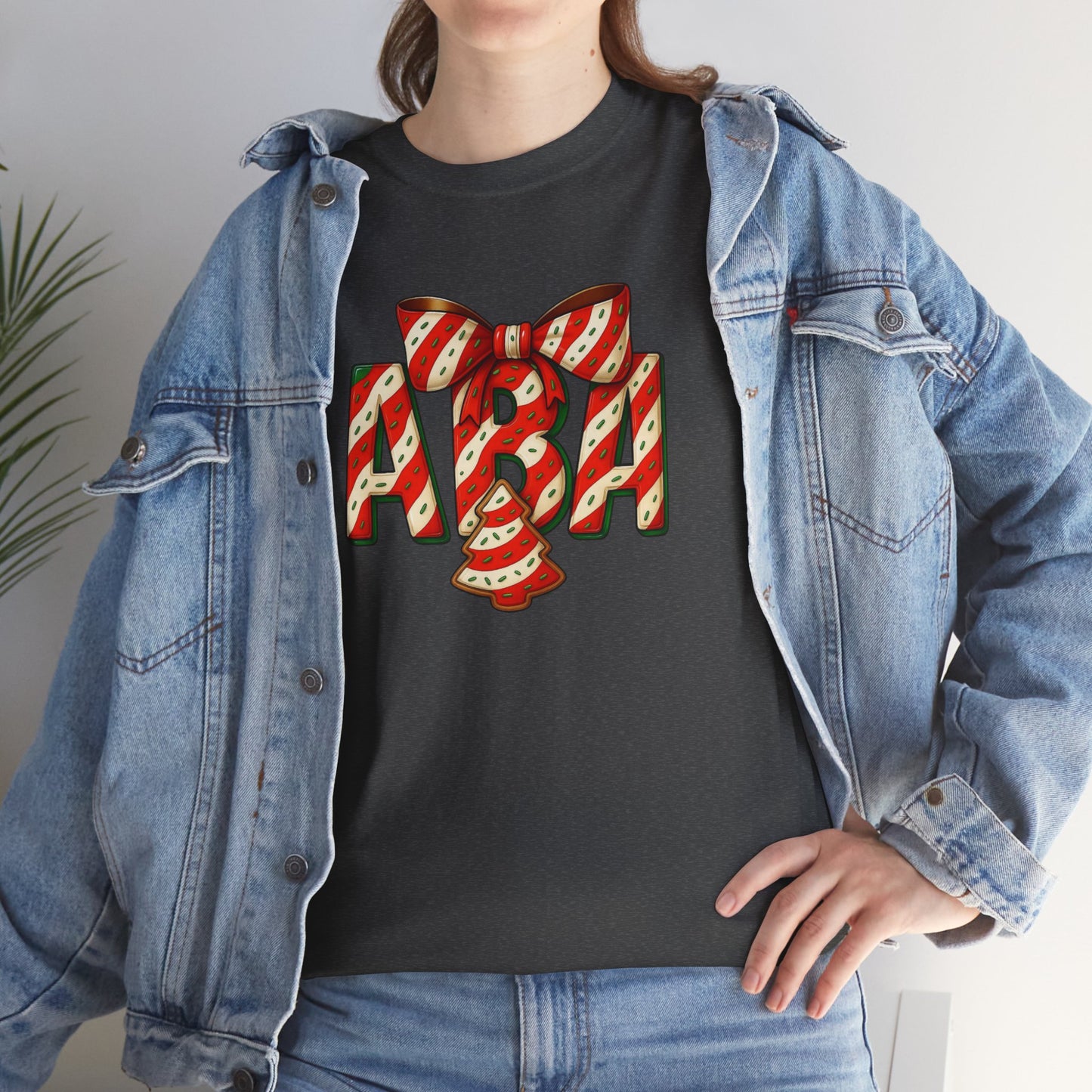 ABA Lil Debbie Christmas Tree Cake Tee — ABA Holiday Dessert Graphic T-Shirt