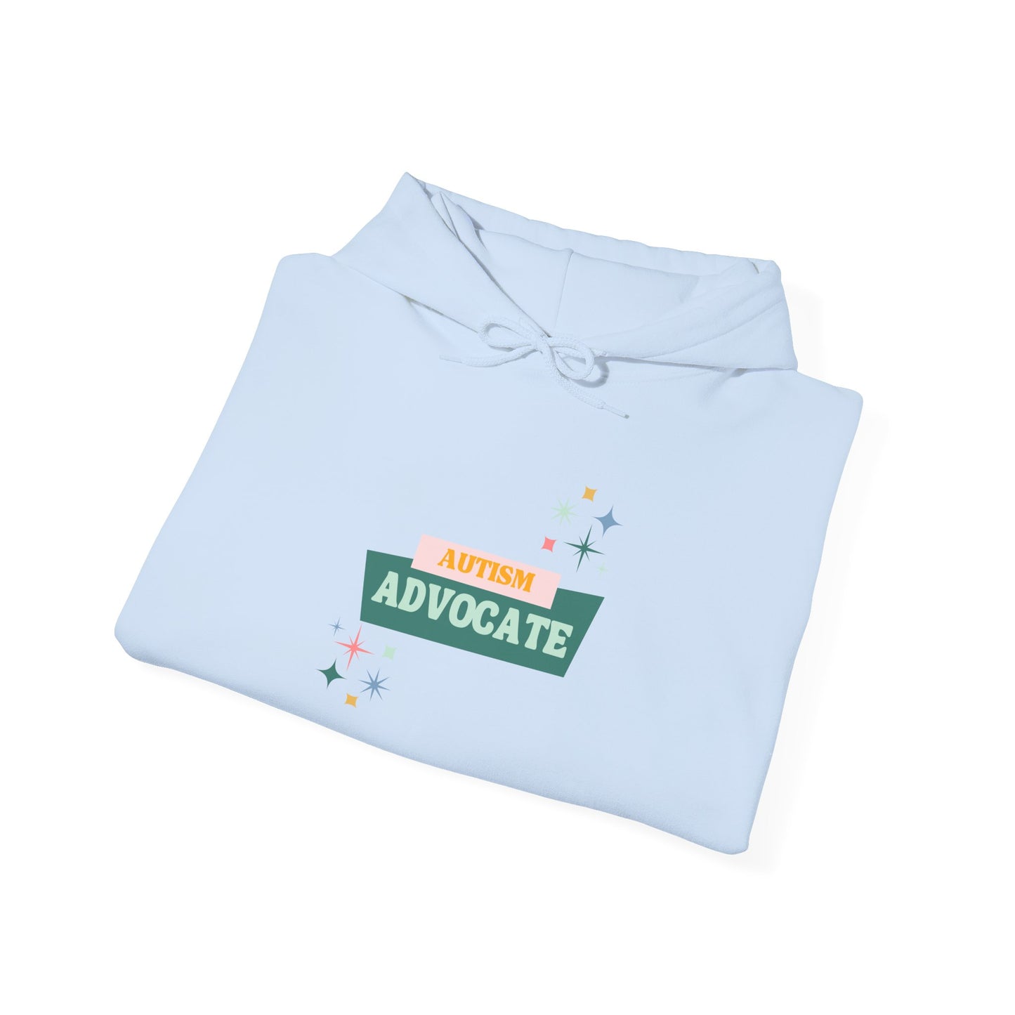 Advocate Badge Hoodie — Autism Advocate Graphic Pullover