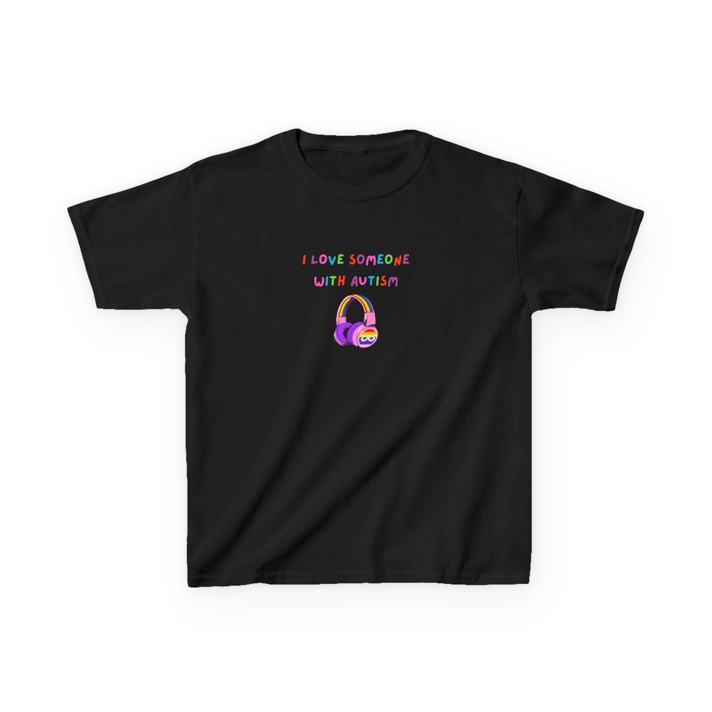 Autism Awareness Kids Tee - I Love Someone with Autism