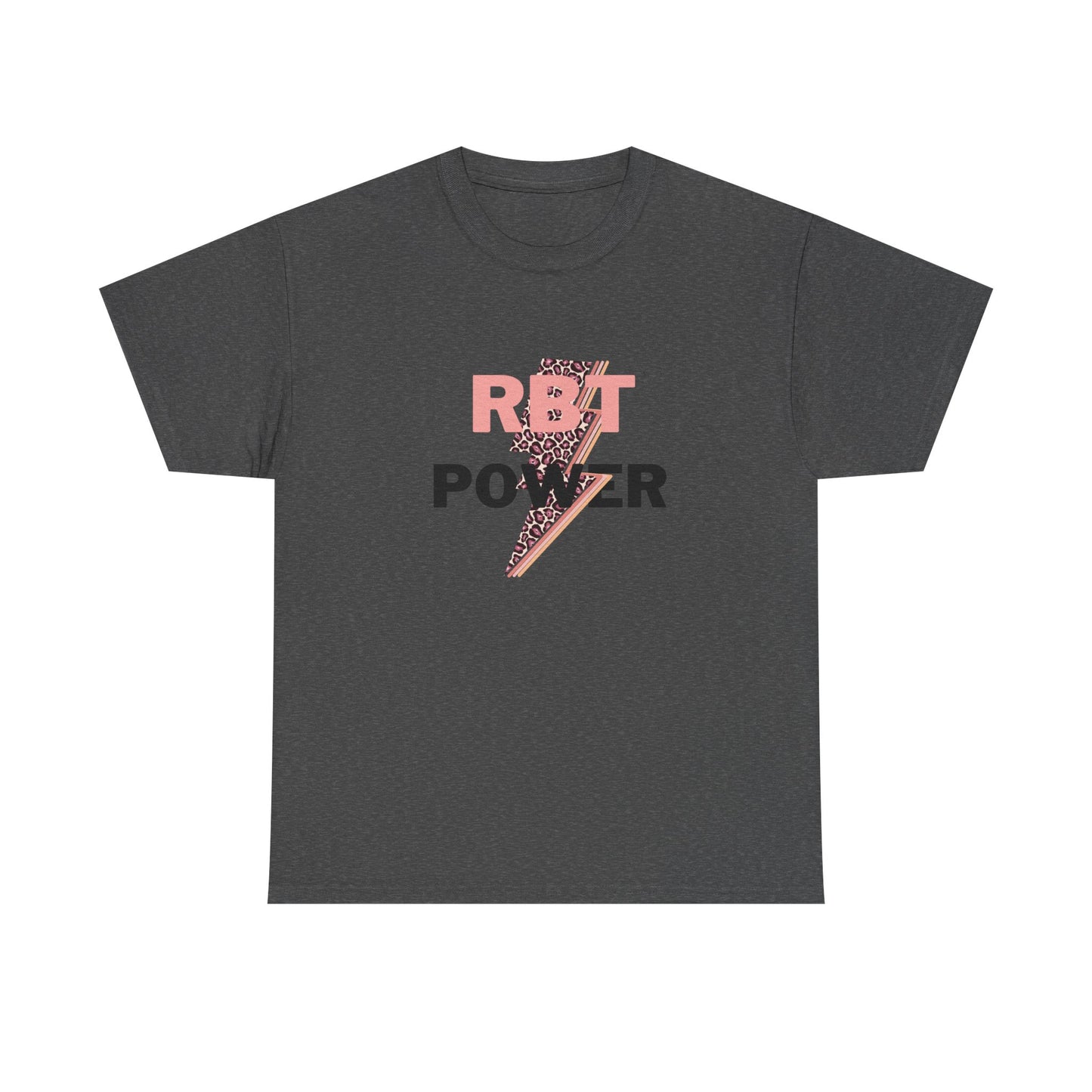 Empowerment Graphic Tee - Unisex Heavy Cotton Shirt with Bold Lightning Design