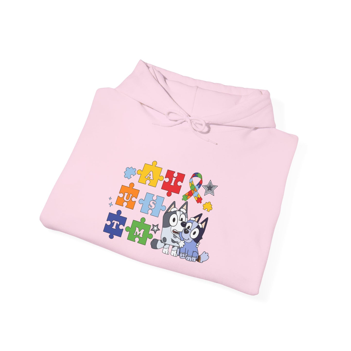 Autism Awareness Puzzle Paw Hoodie