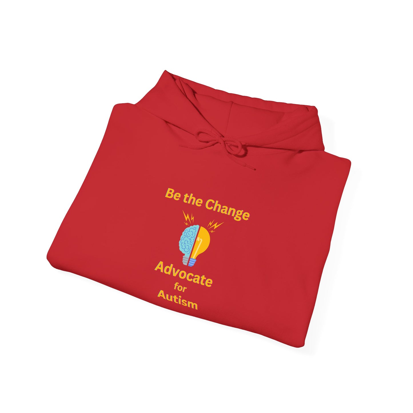 Autism Advocate Hoodie — "Be the Change" Support Awareness Sweatshirt
