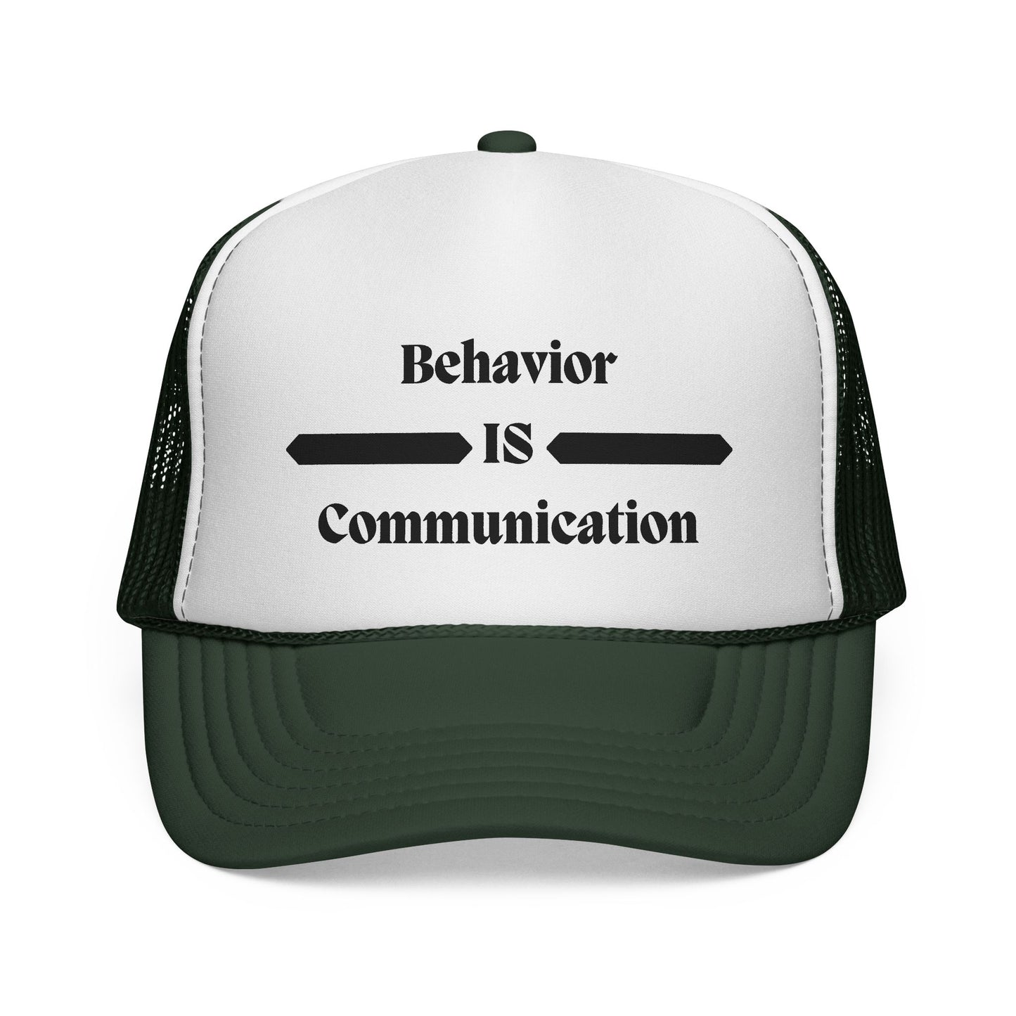 Trucker Cap — "Behavior IS Communication" Mesh Hat for Behavior Analysts & Therapists