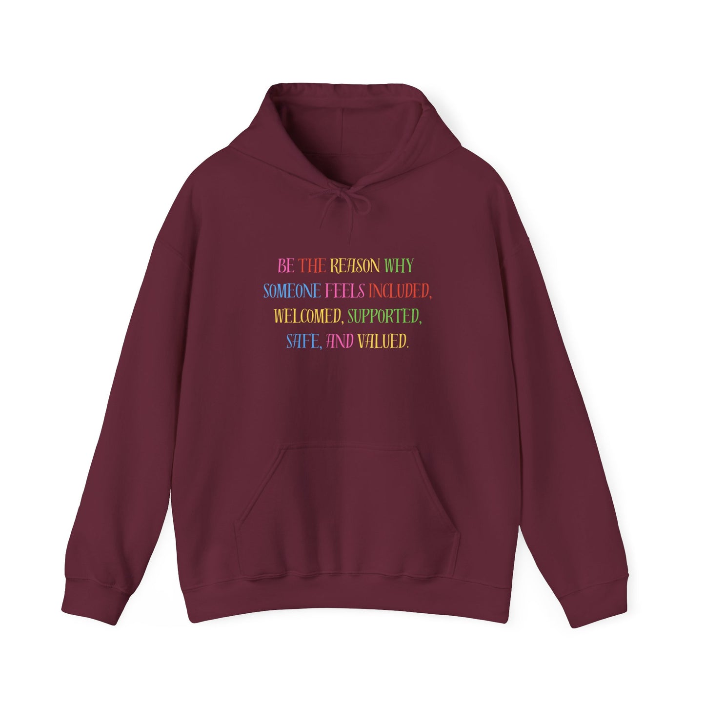 Pastel Inspirational Hoodie — 'Be the Reason Someone Smiles Today' Comfort Pullover