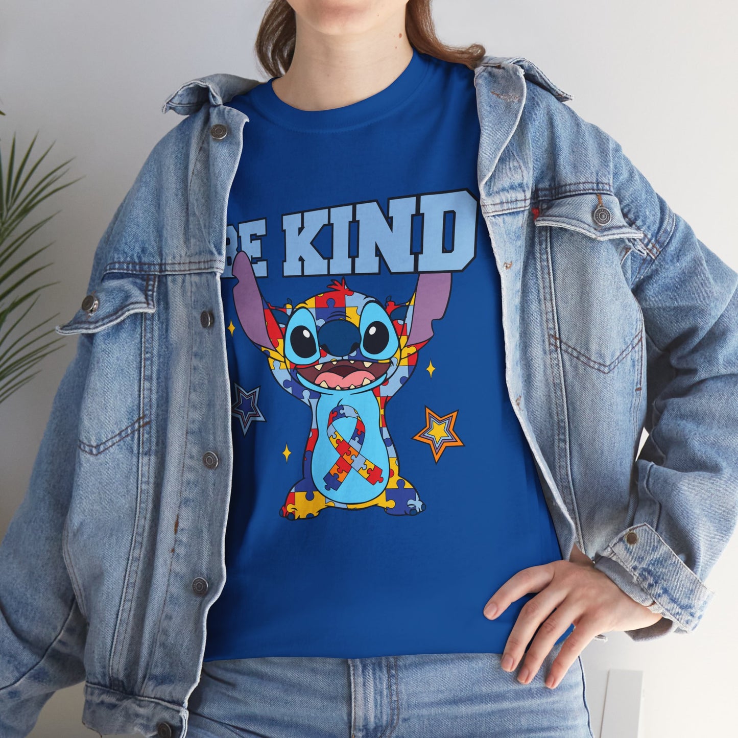 Be Kind Graphic Tee — Cute Stitch Character T‑Shirt for Kids & Fans