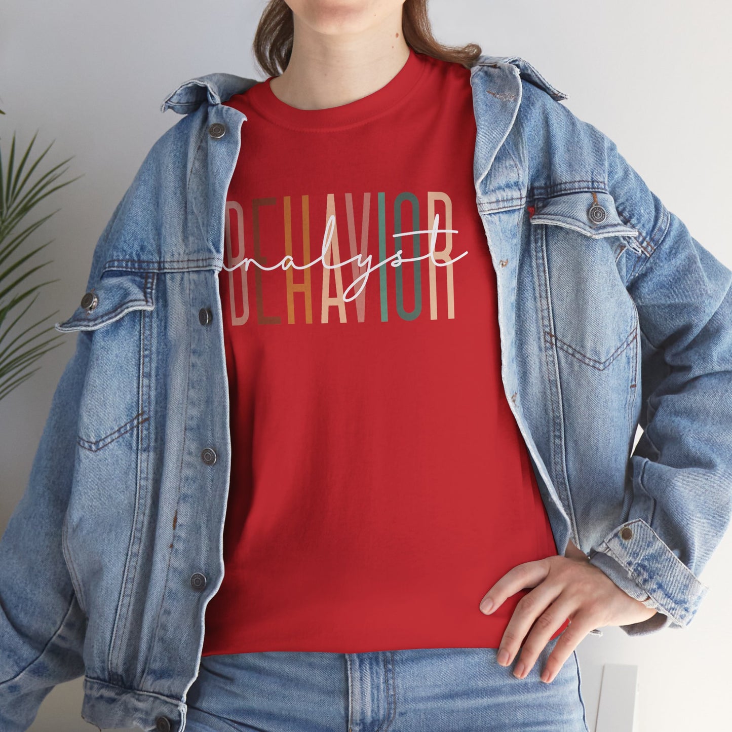 Behavior Anxious Tee — Retro Script Anxiety Awareness T-Shirt