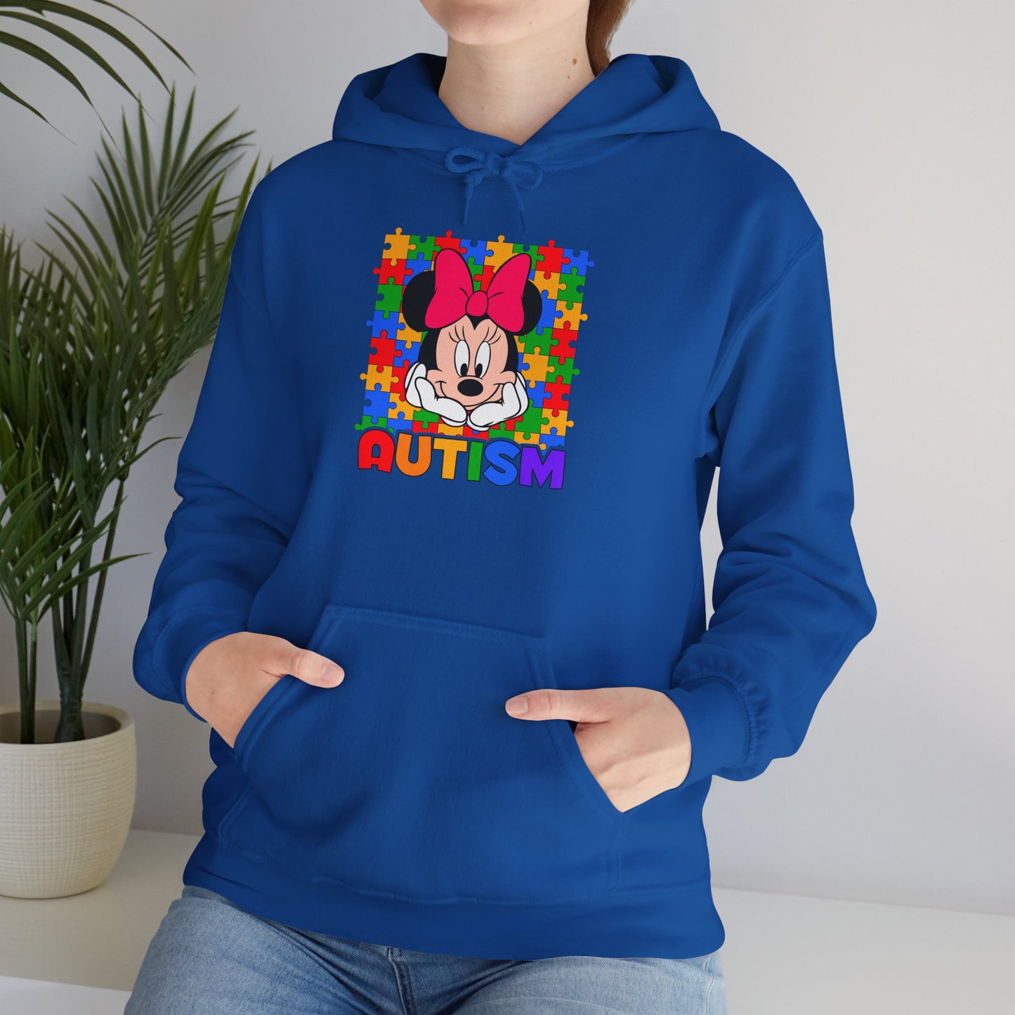 Autism Puzzle Heart Hoodie — Colorful Awareness Sweatshirt