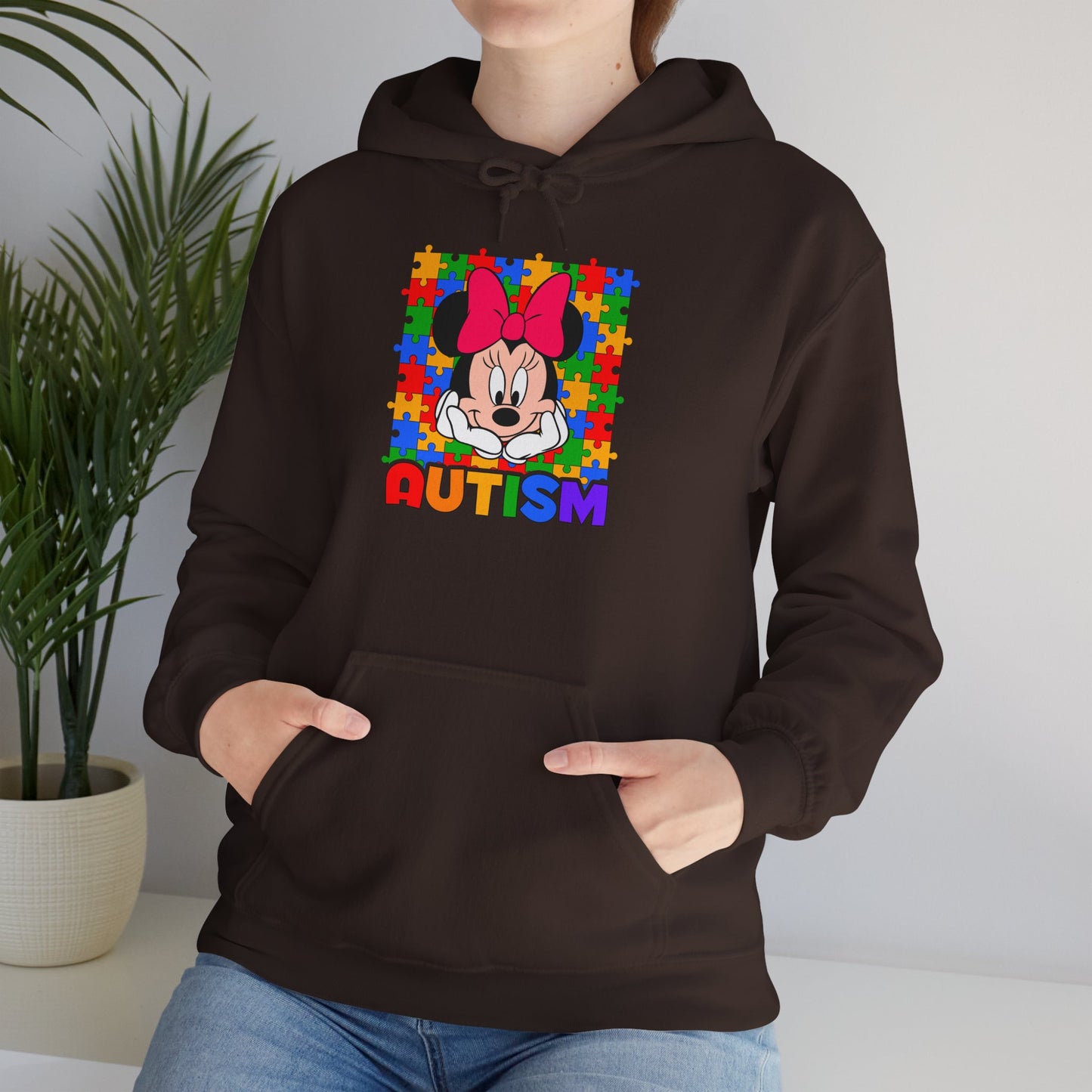 Autism Puzzle Heart Hoodie — Colorful Awareness Sweatshirt