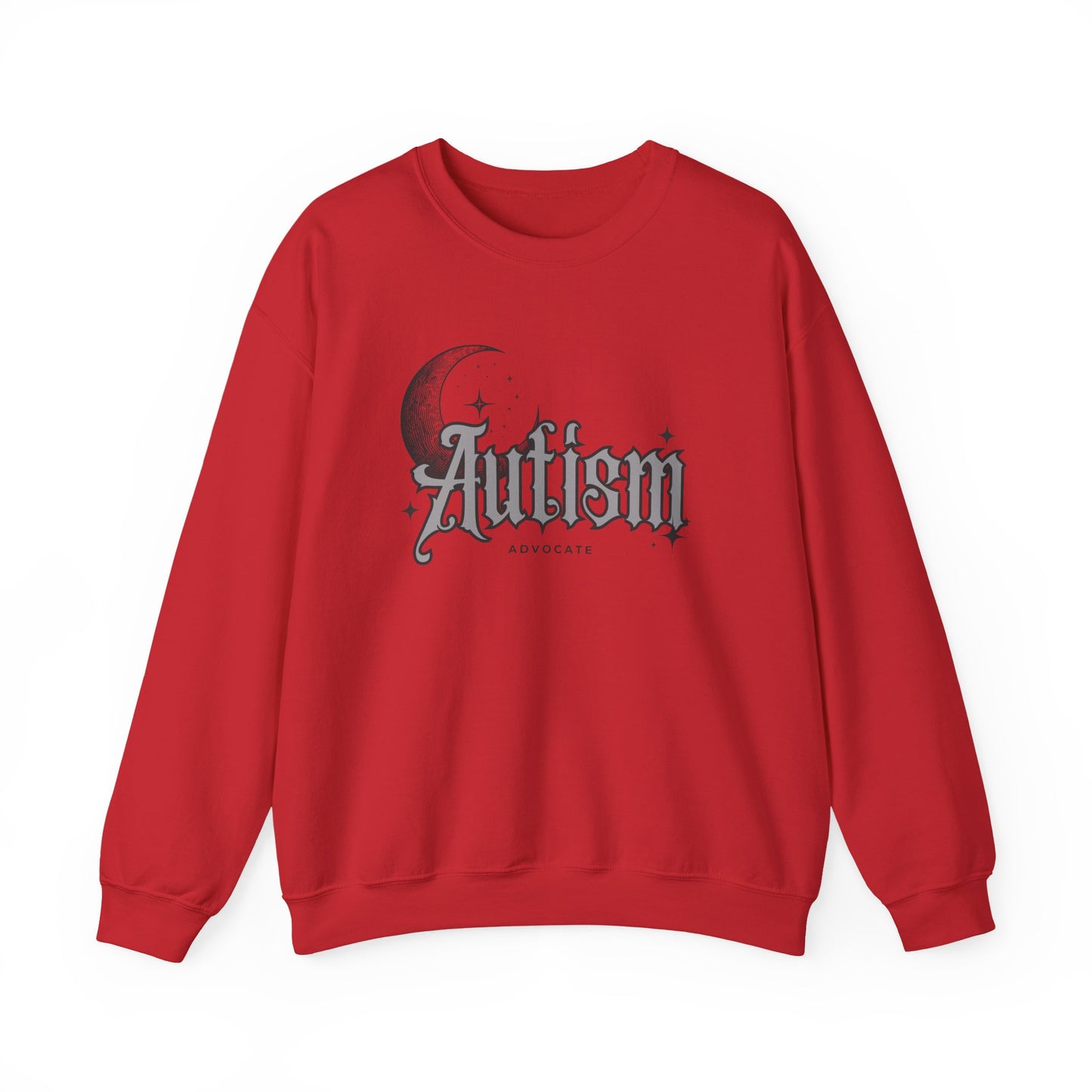Autism Advocate Crewneck Sweatshirt — Moon Gothic Design