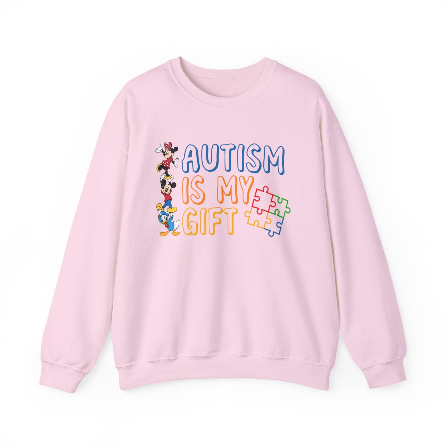 Autism Is My Gift Crewneck Sweatshirt