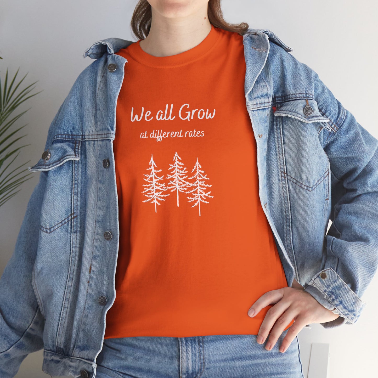 We All Grow Unisex Heavy Cotton Tee