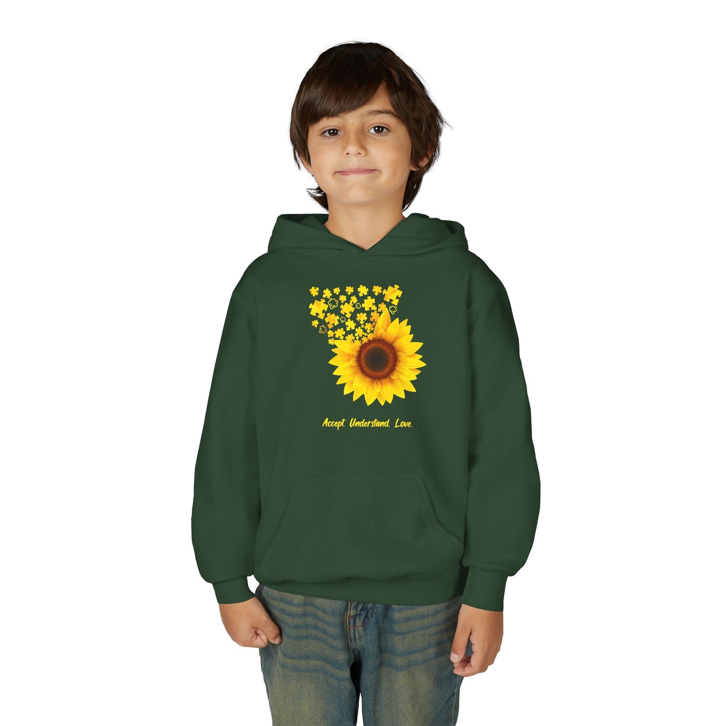 Sunflower Love Youth Heavy Blend Hoodie