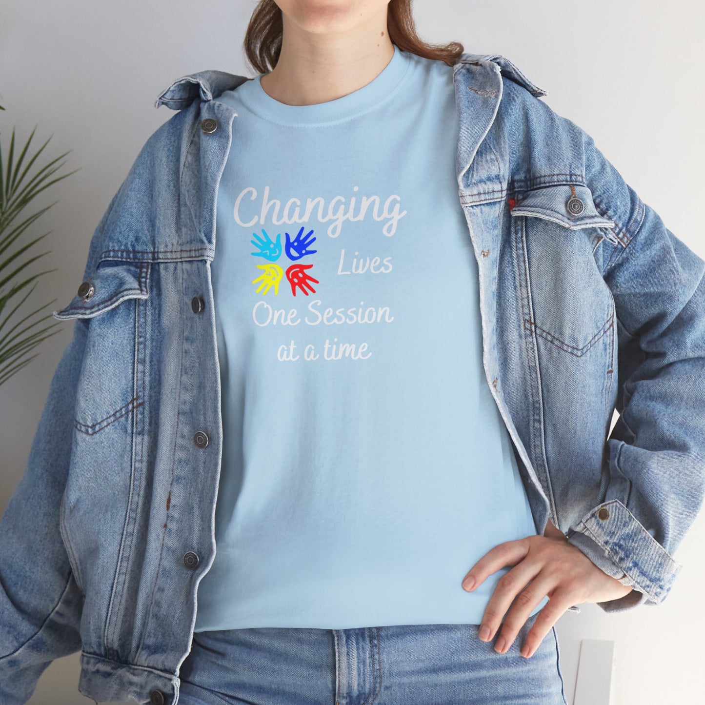 Changing Lives Unisex Heavy Cotton Tee