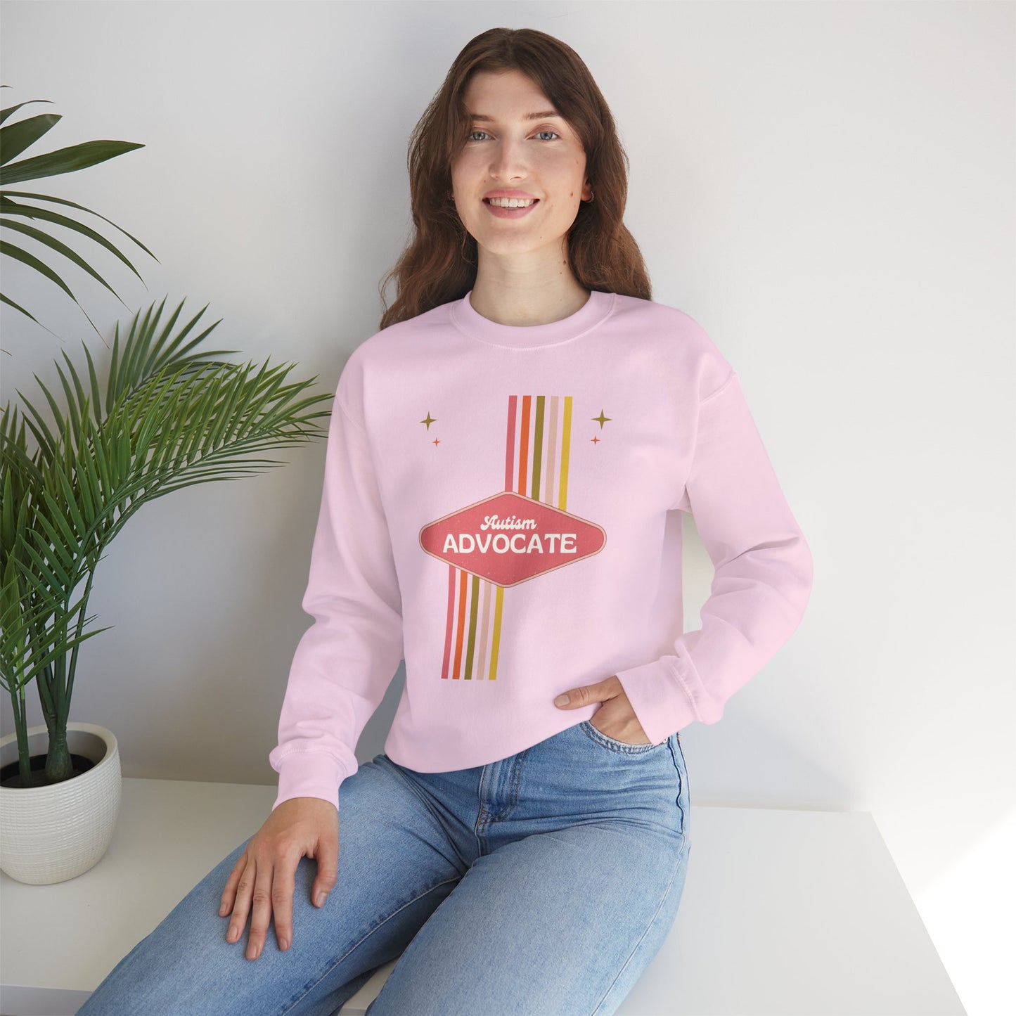 Autism Advocate Crewneck Sweatshirt